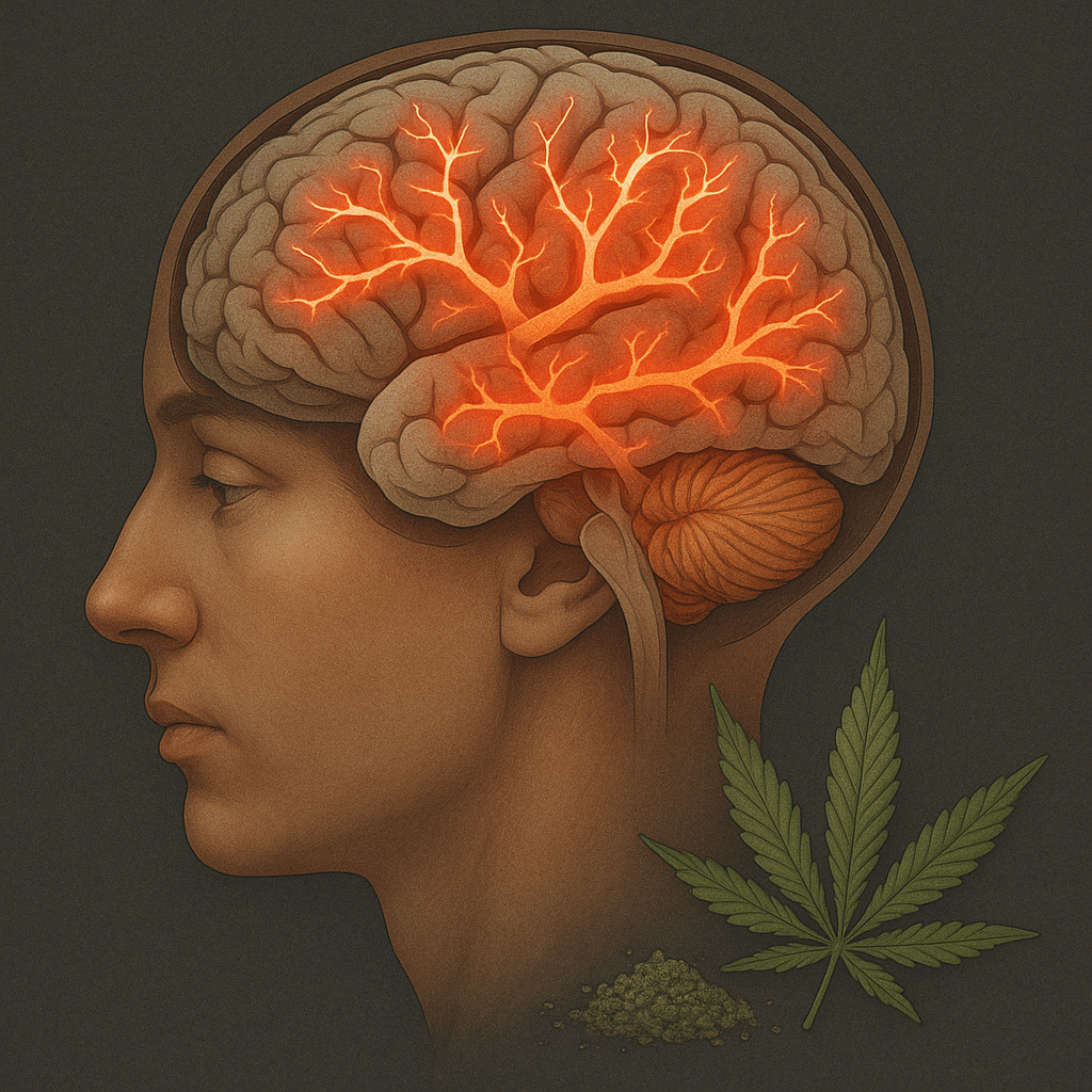 Modificări structurale ale creierului în consumul cronic de cannabis
