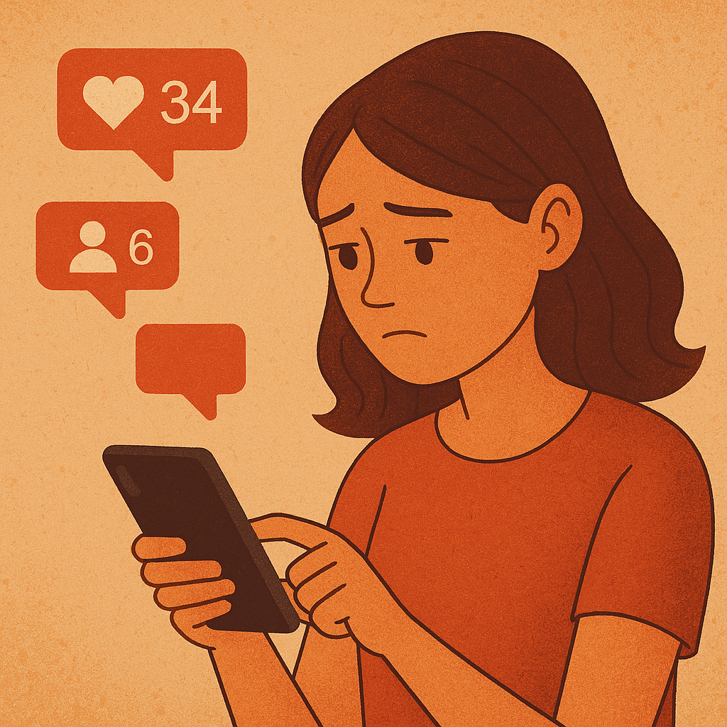 Stresul invizibil al notificărilor – efectele psihofiziologice ale alertelor constante asupra sistemului nervos.