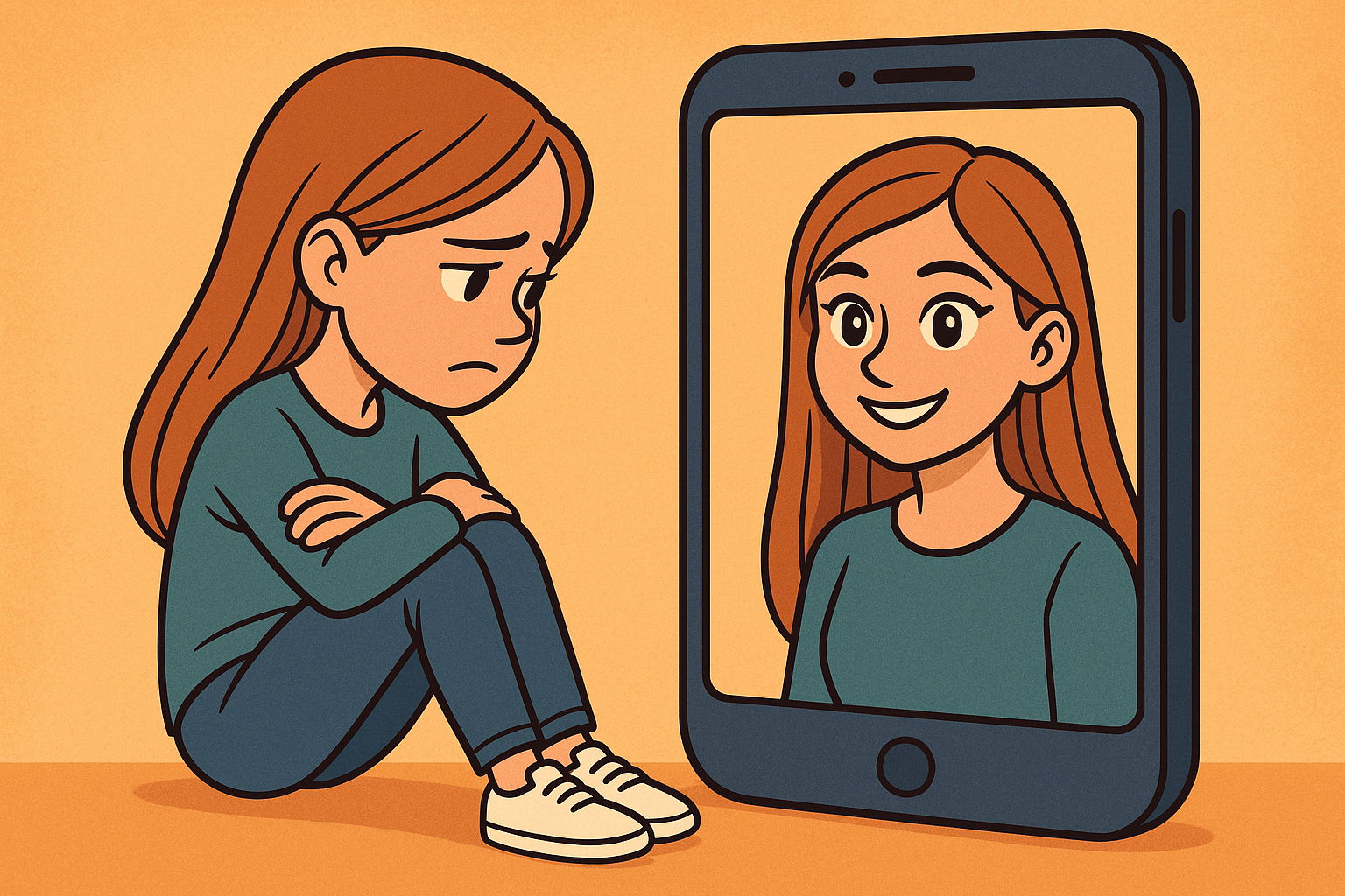Cine sunt eu în afara ecranului? Avatarul ideal și identitatea falsă a adolescenților