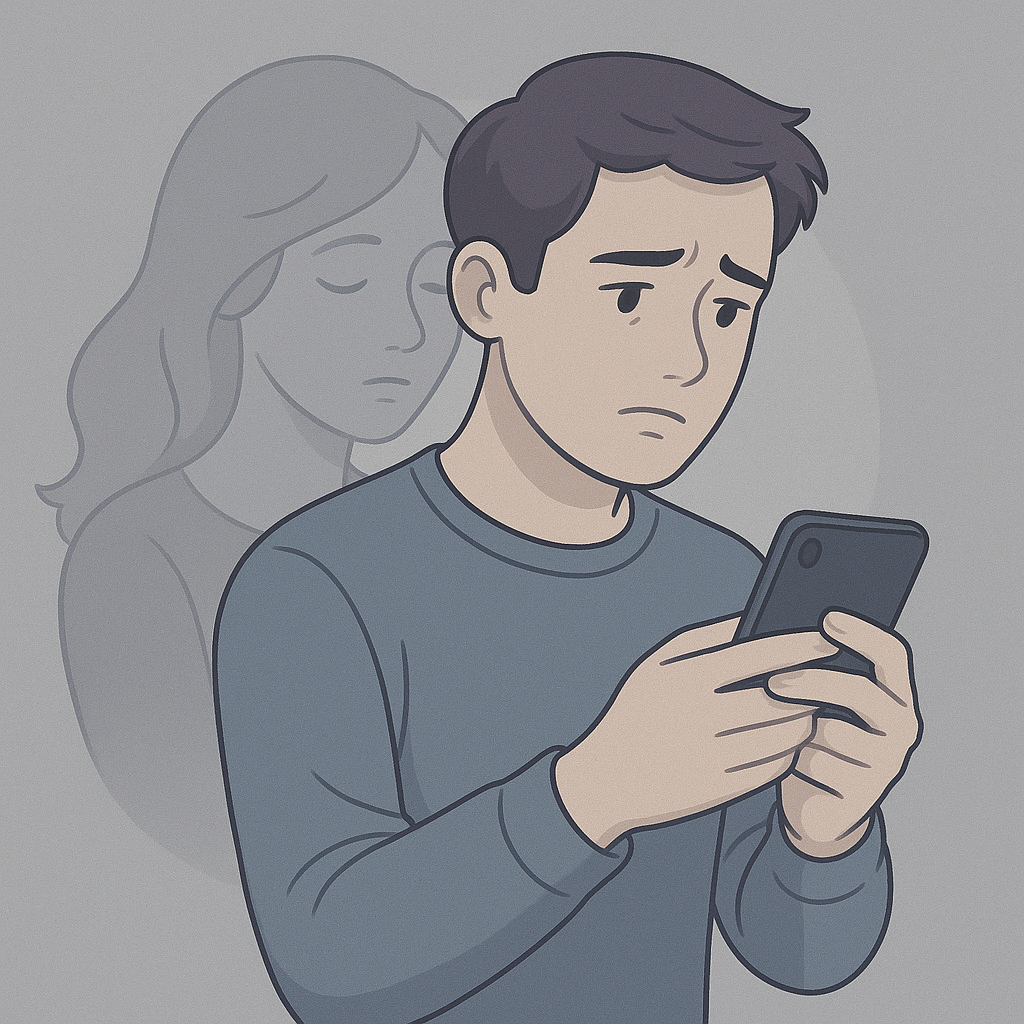 Când trauma se ascunde în telefon – despre evitarea durerii emoționale prin hiperconectare și scrolling